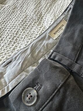 Bonobos Dark Charcoal Gray Men's Pants